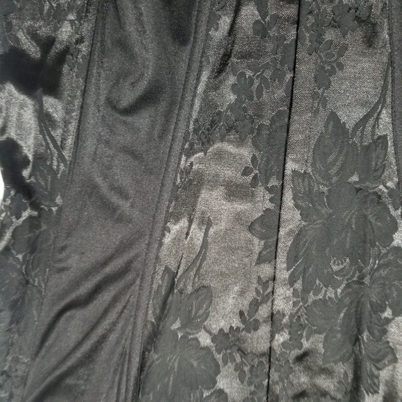 NWT Torrid Corset Thong Set Lingerie Lace Up Plus Size Black 42 - Picture 6 of 10